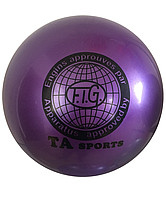 Мяч для художественной гимнастики д.19см RGB-101