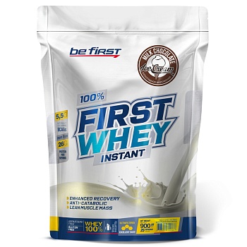 Be First - First Whey Instant (сывороточный протеин) - 900 гр в магазине Спорт - Пермь