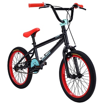 Велосипед COMIRON BMX WOOHOO 18", (рама 18), черный/красный