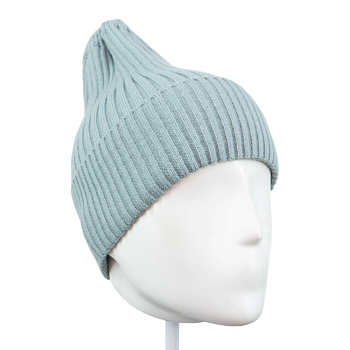 Шапка RAY вязаная с подворотом, размер М (56-60), цвета в ассортименте Шапка RAY вязаная с подворотом, размер М (56-60), цвета в ассортименте