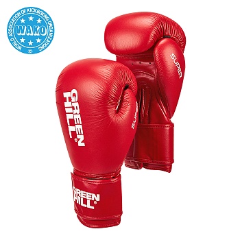 Кикбоксерские перчатки Green Hill SUPER WAKO Approved BGS-2271w в магазине Спорт - Пермь