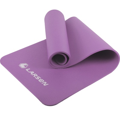 Коврик для йоги Larsen NBR ECE069, 183х61х1см, фиолетовый в Магазине Спорт - Пермь