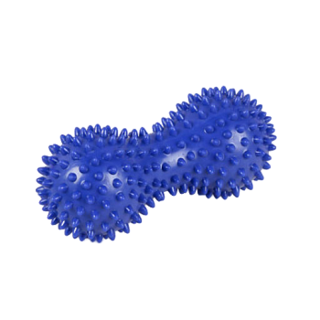 Мяч массажный для йоги двусторонний Woohooo Double Spiny, 6,8х15см в Магазине Спорт - Пермь