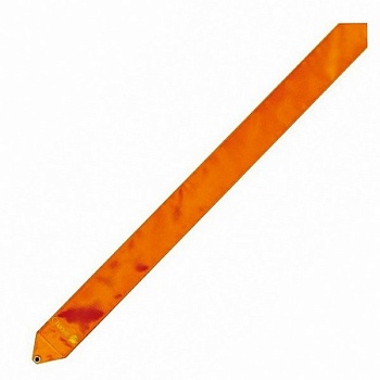 Лента для художественной гимнастики однотонная (5 м) Chacott 301500-0004-58, цвет:083 - оранжевая