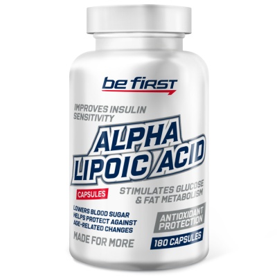 Be First - Alpha Lipoic Acid (альфа-липоевая кислота) - 180 капсул в магазине Спорт - Пермь