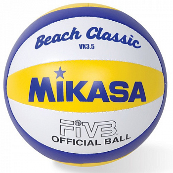 Мяч волейбол MIKASA VX3.5 пляжный d-15см, размер 1