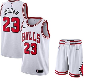 Форма баскетбольная ChicagoBulls(Jordan) белый