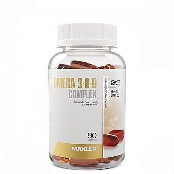 Maxler Omega-3-6-9 Complex(90к) в магазине Спорт - Пермь