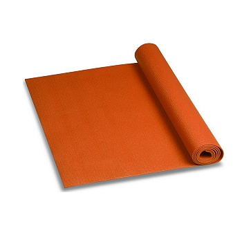 Коврик для йоги и фитнеса INDIGO YG03, размер 173х61х0,3, оранжевый в Магазине Спорт - Пермь