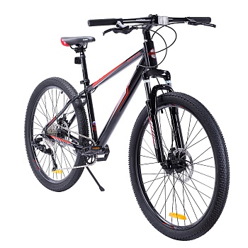 Велосипед COMIRON BRAVE 2.0,26",10 скоростей (15 рама) цвет черная молния