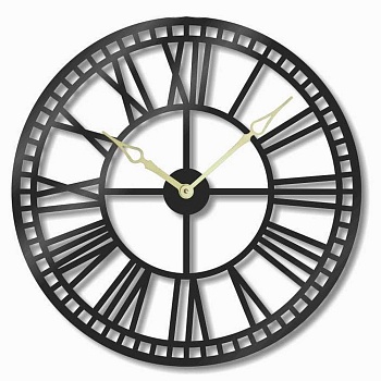 Настенные часы Михаил Москвин Тайм 2.1, диаметр 65см в магазине Спорт - Пермь