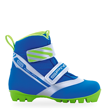 Лыжные ботинки SPINE NNN Relax (115) (синий/зеленый) в магазине Спорт - Пермь