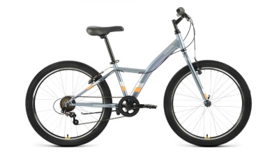 Велосипед Forward DAKOTA 1.0, 24", 6 скоростей", серый/оранжевый в Магазине Спорт - Пермь