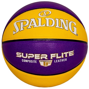Мяч для баскетбола SPALDING Super Flite 76930Z синтетическая кожа, размер 7