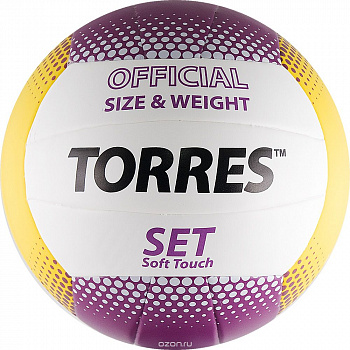 Мяч волейбольный  TORRES Set, размер 5
