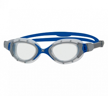 Очки для плавания ZOGGS Predator Flex, цвет синий/прозрачный в магазине Спорт - Пермь