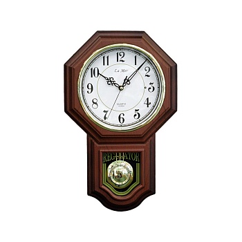 Настенные часы с маятником и мелодиями La mer GE007020 в магазине Спорт - Пермь