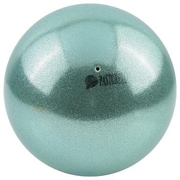 Мяч для художественной гимнастики PASTORELLI GLITTER HV18, цвет: 00076 - Тиффани HV