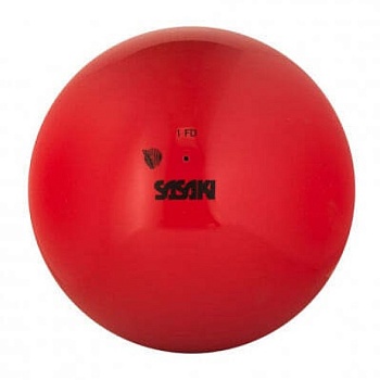 Мяч для художественной гимнастики SASAKI 18.5 см M 20 A Gym Star Ball, R - красный