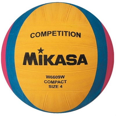 Мяч для водного поло MIKASA W6609W, женский, размер 4