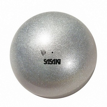 Мяч для художественной гимнастики Sasaki M-207-F Металлик, SI- серебро