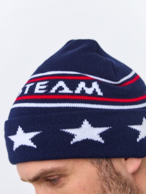 Шапка мужская RUSTEAM 70M-RT-1834/1, синяя Шапка мужская RUSTEAM 70M-RT-1834/1, синяя