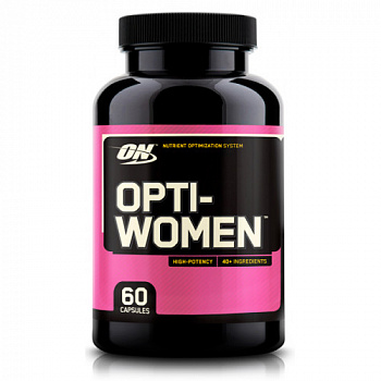Optimum Nutrition Opti-Women, витамины, 60 капсул в магазине Спорт - Пермь