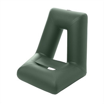 Кресло надувное Тонар КН-1 для надувных лодок, зеленое