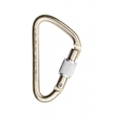 Карабин соединительный "Ринг" стальной треугольный, кейлок 40 кН