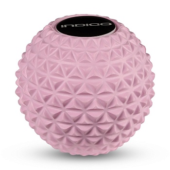Массажный мяч INDIGO IN276, диаметр 8,5см, розовый в Магазине Спорт - Пермь