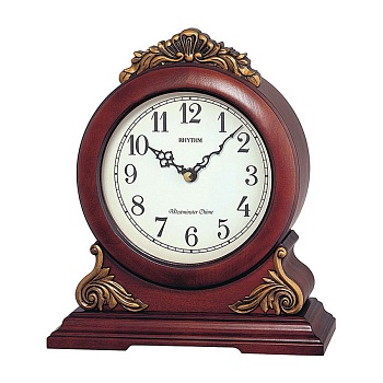 Деревянные настольные часы Rhythm CRH 114 в магазине Спорт - Пермь