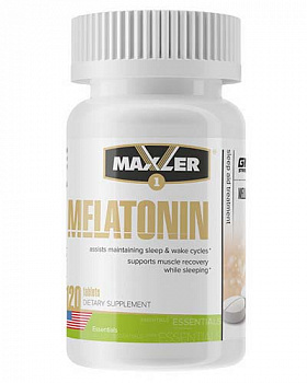 Maxler Melatonin 3 мг -  120 таблеток, здоровый сон в магазине Спорт - Пермь
