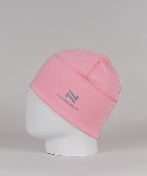 Тренировочная шапка Nordski Warm Candy Pink NSV228951 в магазине Спорт - Пермь