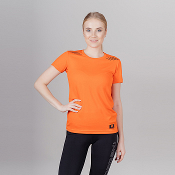 Футболка женская NORDSKI Run Orange W (NSW423103) в Магазине Спорт - Пермь