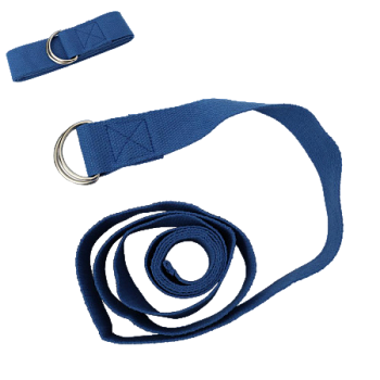 Ремень для йоги YB183-ВL, 183 х 3,8 см в Магазине Спорт - Пермь