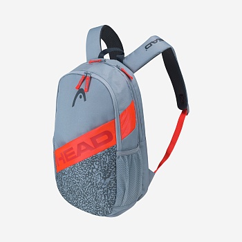 Рюкзак HEAD ELITE BACKPACK 283662, цвет:серый/оранжевый