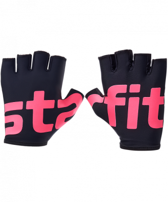Перчатки для фитнеса Starfit WG-102 черно-малиновые в Магазине Спорт - Пермь