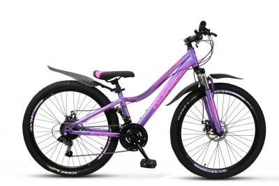 Велосипед KMS Lite MD280, 24", 21 скорость, фиолетовый в Магазине Спорт - Пермь
