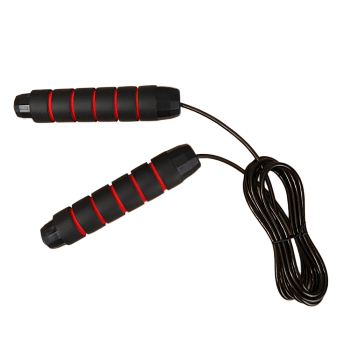 Скакалка Woohooo Easy PRO WE2.8BBL + утяжелителями, длина 280 см, красная в Магазине Спорт - Пермь