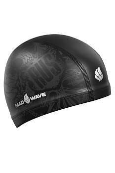 Шапочка для плавания Mad Wave BLACK RUS M0585 04 0 00W в магазине Спорт - Пермь