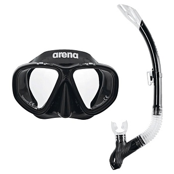 Набор для подводного плавания Arena PREMIUM SNORKELING SET 002018 505 black-clear-black в магазине Спорт - Пермь