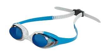 Очки для плавания ARENA SPIDER JR MIRROR, подростковые, арт. 1E362 903, blue-grey-blue в магазине Спорт - Пермь