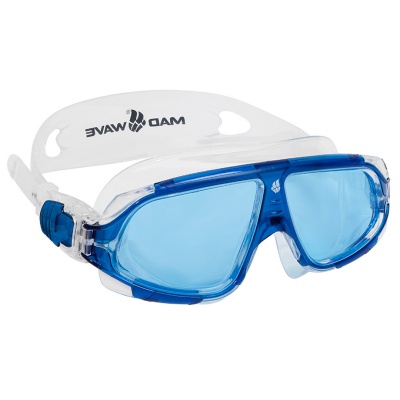 Очки-маска для плавания Mad Wave Sight II M0463 01 0 03W, цвет: синий в магазине Спорт - Пермь