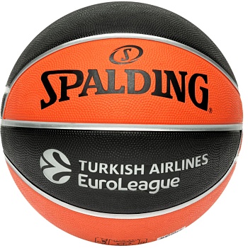 Мяч для баскетбола SPALDING TF-150 Euroleague 84-507Z, размер 6