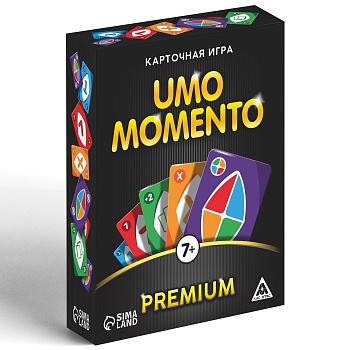 Карточная игра "UNO MOMENTO. Premium", 70 карт, арт. 4726776