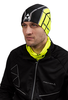Шапка Fischer Race (GR8206-103), цвет черный/лимон Шапка Fischer Race (GR8206-103), цвет черный/лимон
