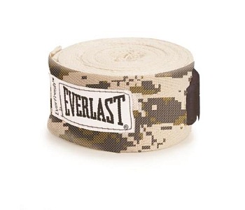 Бинты боксерские Everlast 4.55 м, камуфлированные (1300005) в магазине Спорт - Пермь