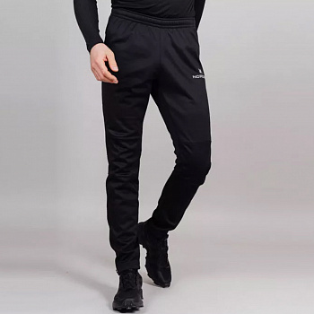 Разминочные мужские брюки NORDSKI Base Black (NSM307100) в Магазине Спорт - Пермь