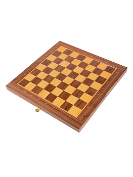 Шахматная доска складная (Кинешма), орех, 45мм