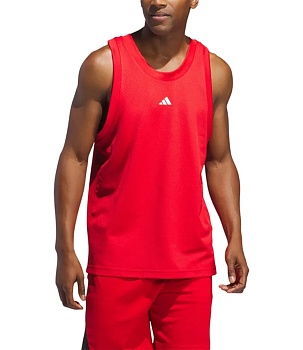 Майка мужская спортивная для тренировок Adidas Legends Tank Top Red, IN2565, красная